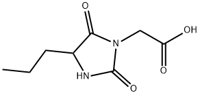 2-(2,5-dioxo-4-propylimidazolidin-1-yl)acetic acid,1104234-46-9,结构式
