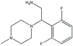 2-(2,6-difluorophenyl)-2-(4-methylpiperazin-1-yl)ethanamine