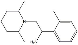 2-(2,6-dimethylpiperidin-1-yl)-1-(2-methylphenyl)ethanamine