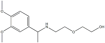  2-(2-{[1-(3,4-dimethoxyphenyl)ethyl]amino}ethoxy)ethan-1-ol