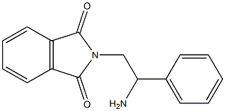 2-(2-amino-2-phenylethyl)-2,3-dihydro-1H-isoindole-1,3-dione 结构式