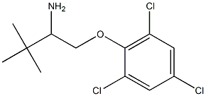 2-(2-amino-3,3-dimethylbutoxy)-1,3,5-trichlorobenzene Structure