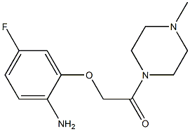 2-(2-amino-5-fluorophenoxy)-1-(4-methylpiperazin-1-yl)ethan-1-one|