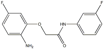 2-(2-amino-5-fluorophenoxy)-N-(3-fluorophenyl)acetamide|