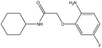 2-(2-amino-5-fluorophenoxy)-N-cyclohexylacetamide