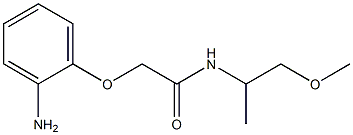 2-(2-aminophenoxy)-N-(1-methoxypropan-2-yl)acetamide