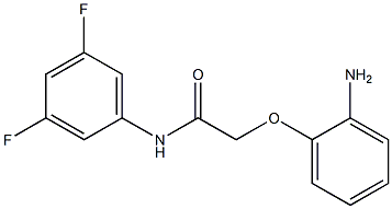 2-(2-aminophenoxy)-N-(3,5-difluorophenyl)acetamide Structure