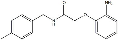 2-(2-aminophenoxy)-N-(4-methylbenzyl)acetamide