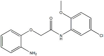 2-(2-aminophenoxy)-N-(5-chloro-2-methoxyphenyl)acetamide