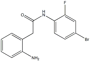  2-(2-aminophenyl)-N-(4-bromo-2-fluorophenyl)acetamide