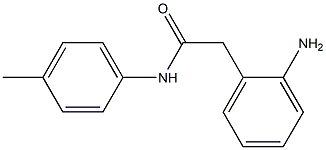 2-(2-aminophenyl)-N-(4-methylphenyl)acetamide Structure