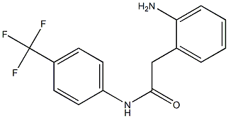 2-(2-aminophenyl)-N-[4-(trifluoromethyl)phenyl]acetamide