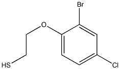  2-(2-bromo-4-chlorophenoxy)ethanethiol