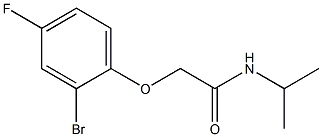 2-(2-bromo-4-fluorophenoxy)-N-isopropylacetamide|