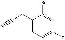 2-(2-bromo-4-fluorophenyl)acetonitrile