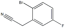 2-(2-bromo-5-fluorophenyl)acetonitrile