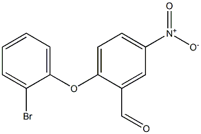  2-(2-bromophenoxy)-5-nitrobenzaldehyde