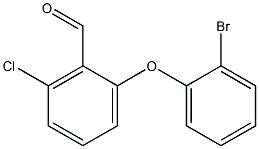 2-(2-bromophenoxy)-6-chlorobenzaldehyde|