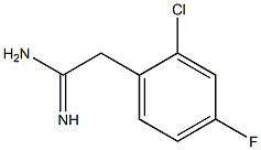 2-(2-chloro-4-fluorophenyl)ethanimidamide Structure