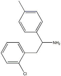 2-(2-chlorophenyl)-1-(4-methylphenyl)ethan-1-amine
