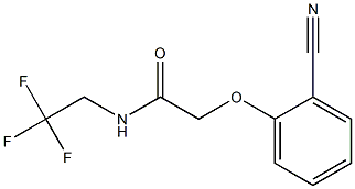 2-(2-cyanophenoxy)-N-(2,2,2-trifluoroethyl)acetamide