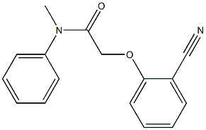 2-(2-cyanophenoxy)-N-methyl-N-phenylacetamide