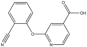 2-(2-cyanophenoxy)pyridine-4-carboxylic acid