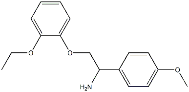 2-(2-ethoxyphenoxy)-1-(4-methoxyphenyl)ethanamine