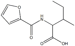 2-(2-furoylamino)-3-methylpentanoic acid Structure