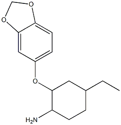 2-(2H-1,3-benzodioxol-5-yloxy)-4-ethylcyclohexan-1-amine