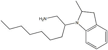  2-(2-methyl-2,3-dihydro-1H-indol-1-yl)nonan-1-amine