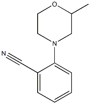 2-(2-methylmorpholin-4-yl)benzonitrile|