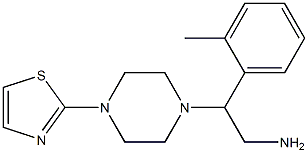 2-(2-methylphenyl)-2-[4-(1,3-thiazol-2-yl)piperazin-1-yl]ethan-1-amine