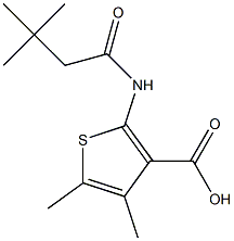  2-(3,3-dimethylbutanamido)-4,5-dimethylthiophene-3-carboxylic acid