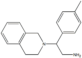 2-(3,4-dihydroisoquinolin-2(1H)-yl)-2-(4-methylphenyl)ethanamine Structure