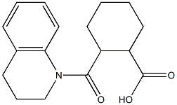  2-(3,4-dihydroquinolin-1(2H)-ylcarbonyl)cyclohexanecarboxylic acid