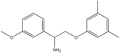 2-(3,5-dimethylphenoxy)-1-(3-methoxyphenyl)ethanamine