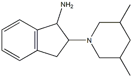 2-(3,5-dimethylpiperidin-1-yl)-2,3-dihydro-1H-inden-1-ylamine