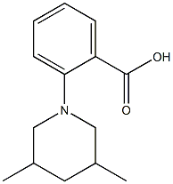  2-(3,5-dimethylpiperidin-1-yl)benzoic acid