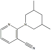 2-(3,5-dimethylpiperidin-1-yl)nicotinonitrile