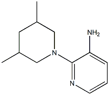 2-(3,5-dimethylpiperidin-1-yl)pyridin-3-amine Struktur
