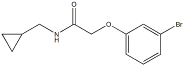 2-(3-bromophenoxy)-N-(cyclopropylmethyl)acetamide