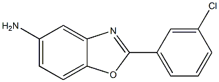 2-(3-chlorophenyl)-1,3-benzoxazol-5-amine