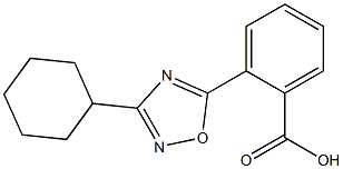 2-(3-cyclohexyl-1,2,4-oxadiazol-5-yl)benzoic acid|