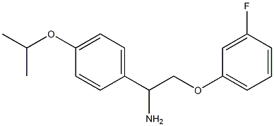 2-(3-fluorophenoxy)-1-(4-isopropoxyphenyl)ethanamine