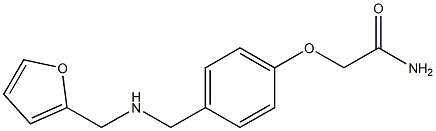  2-(4-{[(2-furylmethyl)amino]methyl}phenoxy)acetamide