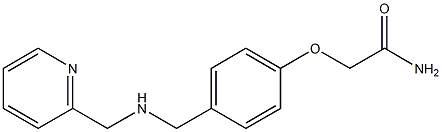 2-(4-{[(pyridin-2-ylmethyl)amino]methyl}phenoxy)acetamide|