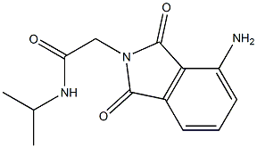 2-(4-amino-1,3-dioxo-2,3-dihydro-1H-isoindol-2-yl)-N-(propan-2-yl)acetamide