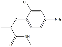 2-(4-amino-2-chlorophenoxy)-N-ethylpropanamide