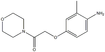  2-(4-amino-3-methylphenoxy)-1-(morpholin-4-yl)ethan-1-one